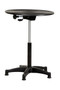 Vestil Steel Turntable - 24 In. Diameter Gas Cylinder 21-31 In. Height Adjustment 300 lb - Black