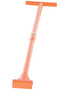 Vestil Steel Machine Roller Steering Bar Handle - 36 In. Length For Use with VHMS-8, 15, and 30 - Orange