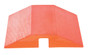Vestil Urethane Cable Crossover - 23-1/2 In. x 23 In. - Orange