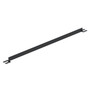Vestil Steel Toe Board For Pipe Safety Railing - 8 Ft. Length - Black