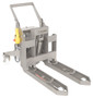 Vestil Stainless Steel DC Powered Tilt Master - 12 Volt 1,500 lb - Silver
