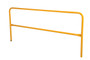 Vestil Steel Safety Railing - 6 Ft. Length - Yellow