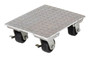 Vestil Aluminum Plate Dolly - 14 In. x 18 In. 1,200 lb - Silver