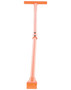 Vestil Steel Machine Roller Steering Bar Handle - 48 In. Length For Use with VHMS-2 - Orange
