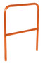 Vestil Steel Safety Railing - 3 Ft. Length - Orange