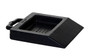 Vestil Rubber Pallet Truck Stop - 11-1/2 In. x 11-1/2 In. - Black