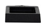 Vestil Rubber Pallet Truck Stop - 11-1/2 In. x 11-1/2 In. - Black