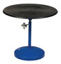Vestil Steel Turntable - 24 In. Diameter Manual 21-32 In. Height Adjustment 300 lb - Blue