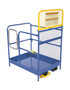 Vestil Steel Work Platform - 36 In. x 48 In. 1,000 lb - Blue