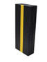 Vestil Vinyl Column Protective Pad I-Beam - 3 Ft. x 10 In. - Black