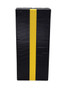 Vestil Vinyl Column Protective Pad I-Beam - 3 Ft. x 10 In. - Black