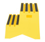 Vestil Polyethylene - 2-Step Step Stool 500 lb - Yellow