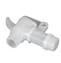 Vestil Polyethylene Drum Faucet Non-Adjustable - 3/4 In. Bung - White