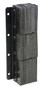 Vestil Rubber Laminated Dock Bumper - 30 In. x 11 In. x 6 In. - Black