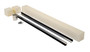 Vestil Replacement Brush Weather Stripping For - 110 In. Pit Dock Leveler Models - Silver