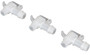 Vestil Polyethylene Drum Faucet Non-Adjustable - 3 3/4 In. Bung - White