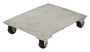 Vestil Aluminum Plate Dolly - 24 In. x 30 In. 1,200 lb - Silver