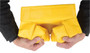 Vestil Vinyl Column Protective Pad I-Beam - 3 Ft. x 11 In. - Yellow