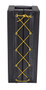 Vestil Vinyl Column Protective Pad Square - 3 Ft. x 8 In. - Black