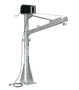 Vestil Galvanized Steel AC Powered Jib Crane - 3-1/2 to 5-1/2 Ft. Boom 1,500 lb - Gray