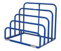 Vestil Welded Steel Variable Height Sheet Rack - 47-3/8 In. Wide 1,500 lb - Blue