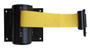 Vestil Wall Mounted Guidance Barrier - 6 Ft. Yellow Fabric Web