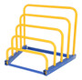 Vestil Steel Variable Height Sheet Rack Knock Down - 1,500 lb - Blue