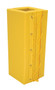 Vestil Vinyl Column Protective Pad Square - 3 Ft. x 10 In. - Yellow