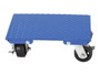 Vestil Steel Plate Dolly - 14 In. x 18 In. Swivel 1,200 lb - Blue