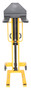 Vestil Steel Manual Stacker Narrow Mast Fixed Forks/Legs - 1,000 lb Black / - Yellow