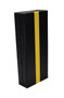 Vestil Vinyl Column Protective Pad I-Beam - 3 Ft. x 5 In. - Black