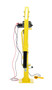 Vestil Steel DC Powered Winch Truck Jib Crane - 500 lb Extended - Yellow