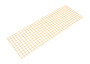 Vestil Steel Bolt On Wire Mesh - 108 In. Length For Square Safety Handrail - Yellow