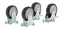 Vestil Polyurethane Fold Down Casters - 4 In. x 2 In. 350 lb For Work Platform Models