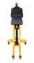 Vestil Steel Single Fork Skid Positioner Lifter - 600 lb Yellow / - Black