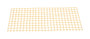 Vestil Steel Bolt On Wire Mesh - 48 In. Length For Square Safety Handrail - Yellow