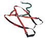 Vestil Nylon Large Work Platform Harness with Lanyard - Red
