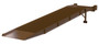 Vestil Steel Yard Ramp Hydraulic Dock Leveler - 73 In. x 36 Ft. 30,000 lb Earth Tone - Brown