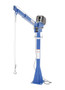 Vestil Steel AC Powered Jib Crane - 3-5 Ft. Boom 2,000 lb - Blue