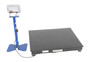 Vestil Steel Low Profile Floor Scale - 36 In. x 36 In. 2,000 lb - Black