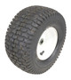Vestil Foam Filled Wheel - 13-1/4 In. Diameter x 6-1/4 In. Width - Black/White