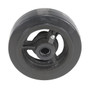 Vestil Mold On Rubber Wheel - 6 In. Diameter x 2 In. Width 550 lb - Black