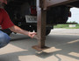 Vestil Steel Mini Yard Ramp - 75 In. x 14 Ft. 5,000 lb - Brown