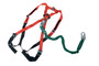 Vestil Nylon Small Work Platform Harness with Lanyard - Red