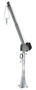 Vestil Galvanized Steel AC Powered Jib Crane - 3-5 Ft. Boom 2,000 lb - Gray
