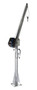 Vestil Galvanized Steel AC Powered Jib Crane - 3-5 Ft. Boom 2,000 lb - Gray