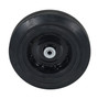 Vestil Hard Rubber Wheel - 10 In. Diameter x 2-1/2 In. Width 1/2 In. Bearing 400 lb - Black