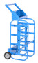 Vestil Steel Economy Wire Reel Caddy - 150 lb - Blue