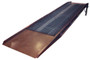 Vestil Steel Yard Ramp Mechanical Dock Leveler - 85 In. x 36 Ft. 16,000 lb Earth Tone - Brown