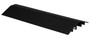 Vestil Aluminum Extruded Hose/Cable Crossover - 48 In. Length - Black
